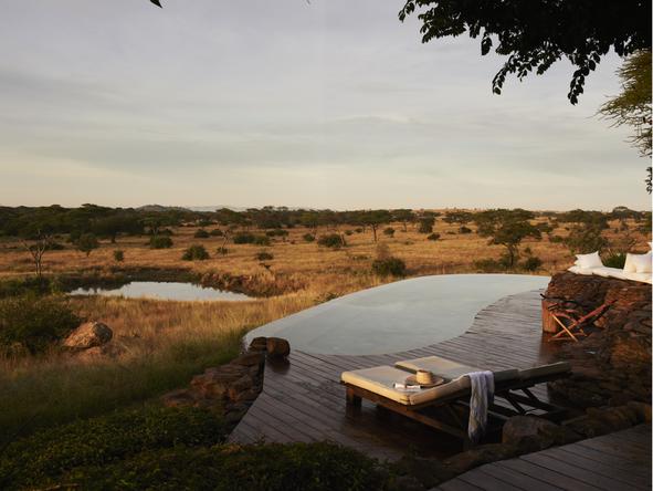 Singita Faru Faru River Lodge - Deck  